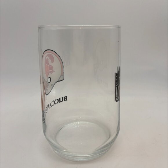 NFL Tampa Bay Buccaneers Retro Football Helmet Logo 5" Collectible Glass - Picture 6 of 13